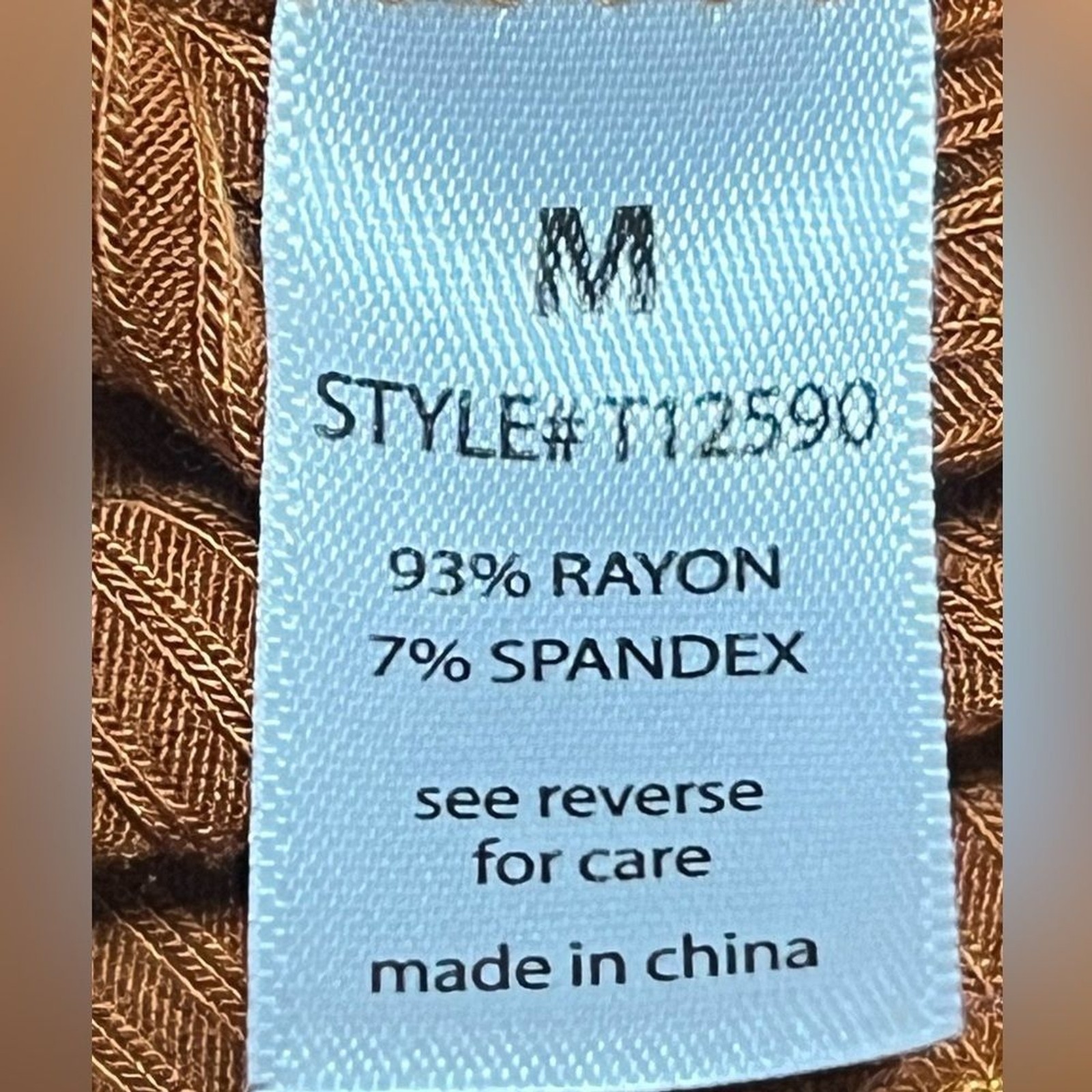 Active Basic Cropped Long Sleeve Tee – Brown – Si… - image 6