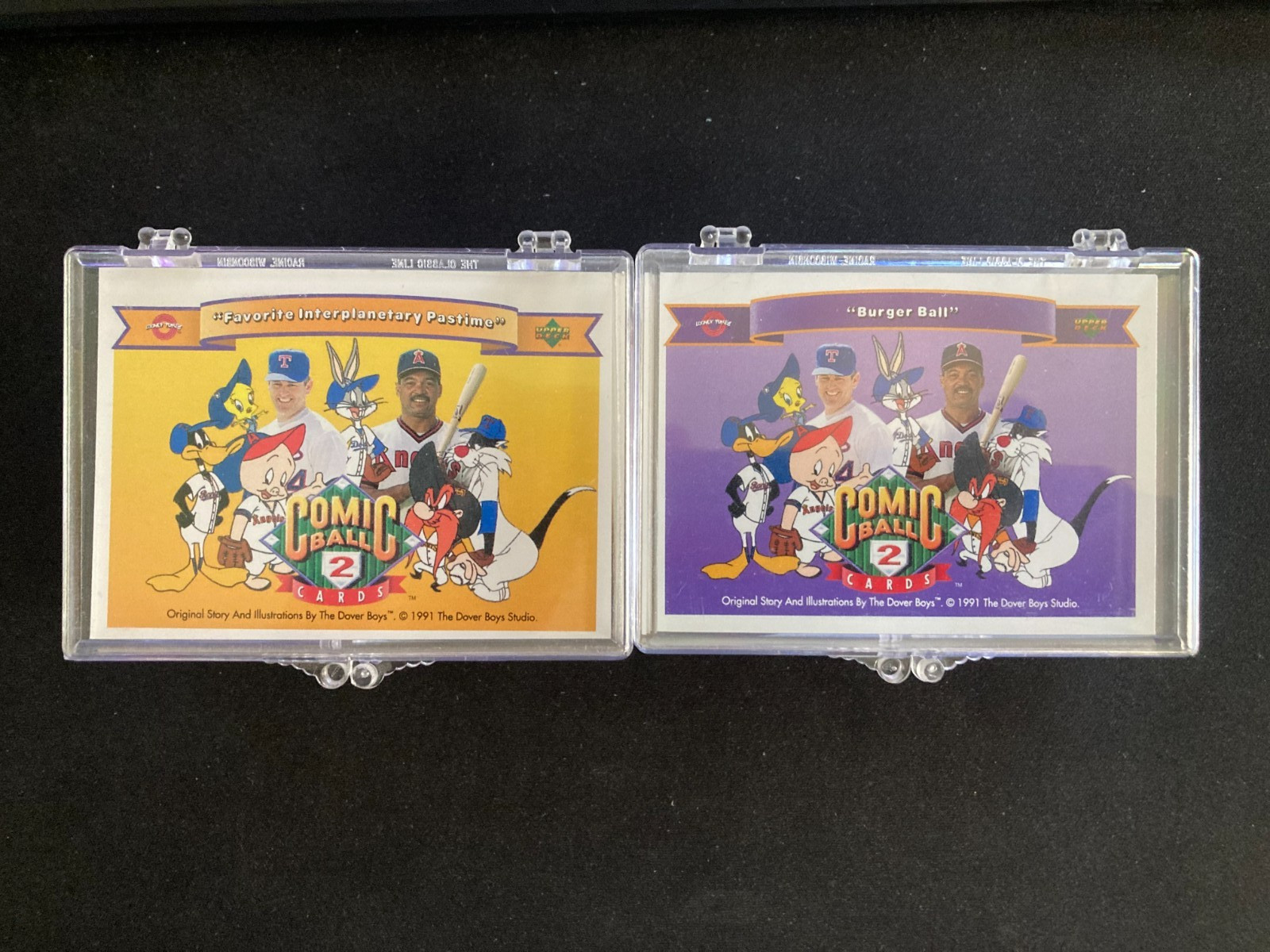 1991 Upper Deck Comic Ball 2 Baseball Complete Set 198 Cards