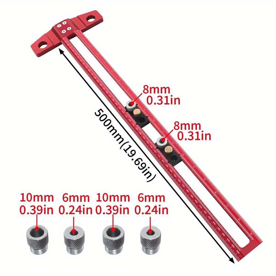 Strumento Di Pittura Magnetico Multifunzione, Righello Curvo E Compasso In Acciaio Inox Con Apribottiglie E Set Di Chiavi
