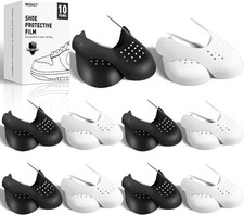 Crease Protectors for Sneakers Sneaker Shield Men US Size 7-13 Black 10 Pr