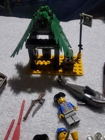 Lego 6258 Pirate Smuggler's Shanty Set Near Complete With Instructions