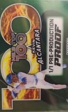 2025 Leaf Baseball Nation Kevin Alcantara  Green Lava 1/1 Pre-Production Proof 