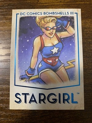 2019 Cryptozoic DC Comics Bombshells III Rainbow #19 Stargirl