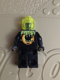 Lego Agents Villian DR. D ZASTER MINIFIG 8969, No Hair. 