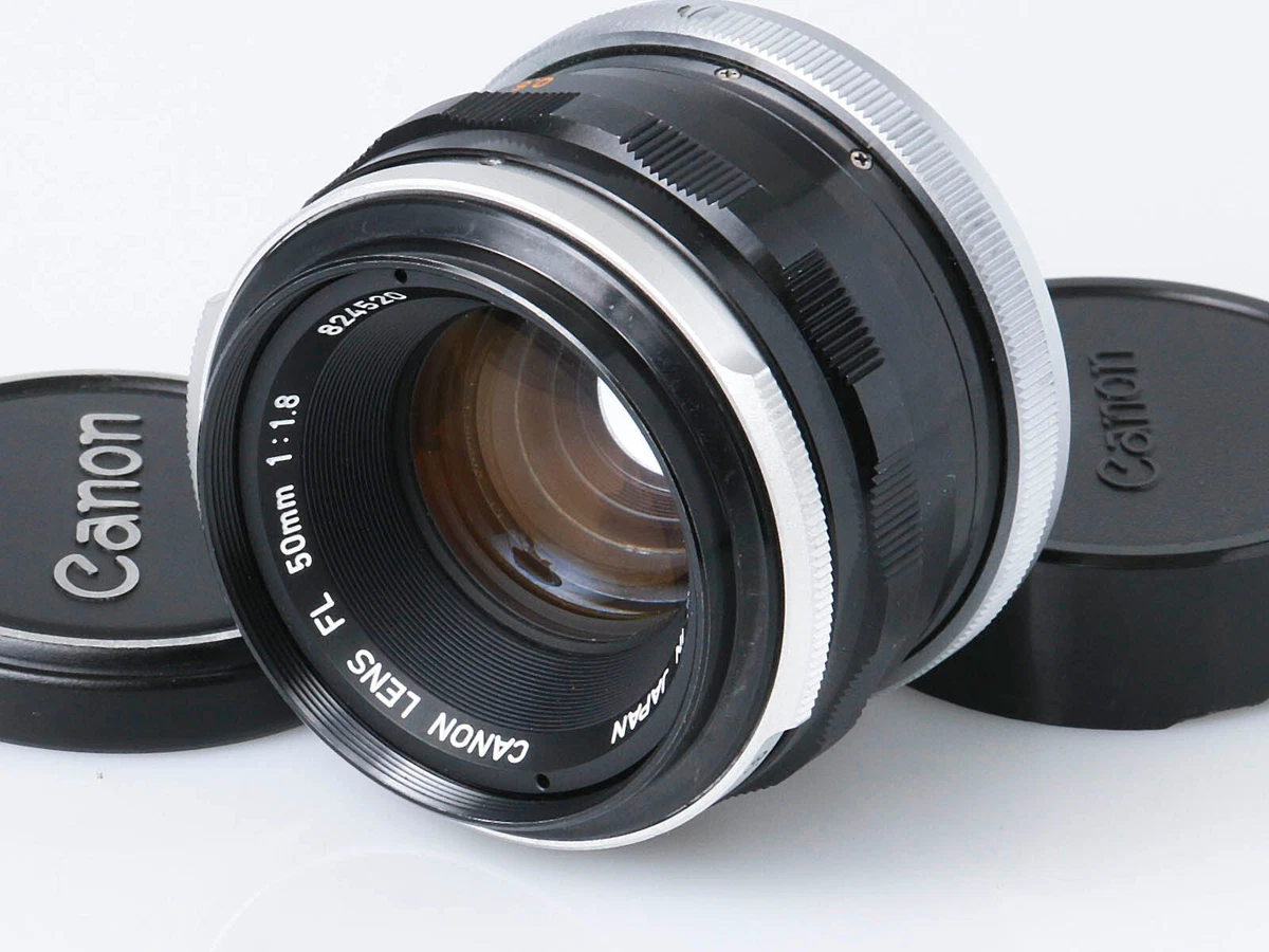 Canon f/1.8 Camera Lenses FL 50mm Focal for sale - eBay