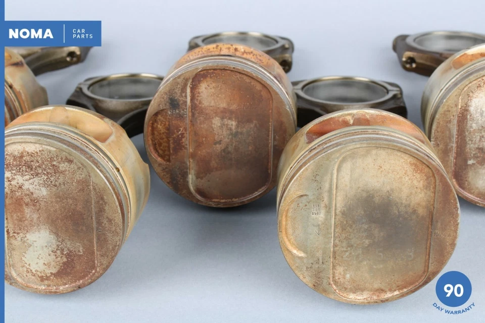 04-06 Audi A8 A8L D3 Quattro 4.2L BFM Motor Cigüeñal Pistón Conjunto Fabricante de Equipo Original Foto 3 de 4