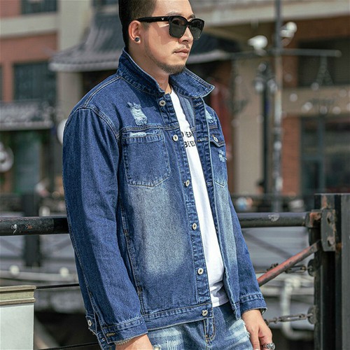 Loose Jean Coat retro Cowboy Tops 
