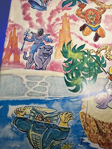 Masters Of The Universe Panini Stiker Album Komplett Motu Vintage❗️RAR❗️ - Picture 9 of 12