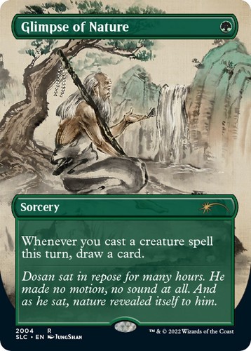 MTG Urza's Saga Halo Foil Secret Lair Countdown Kit An