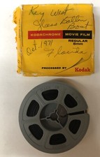 8mm Home Movie Film 1971 Key West Glass Bottom Boat Ride