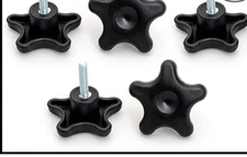 5-Star Stud Knob, 1/4"-20, 5-Pack*