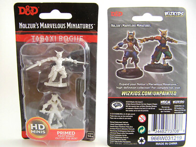 WZK73708 - D&D Nolzur's Marvelous - Unpainted Miniatures - Female Tabaxi Rogue