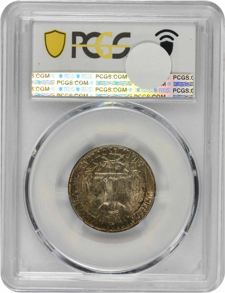 1951 Washington Silver Quarter MS66 PCGS - Image 2 of 2