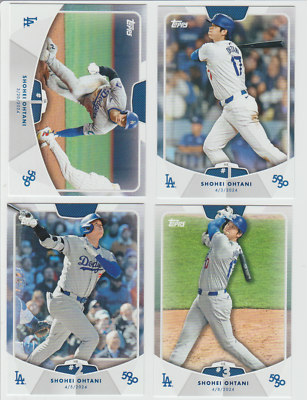 2024 Topps Shohei Ohtani 50/50 HR and SB Base Cards - Complete 
