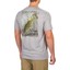 HUK Performance Fishing Tee - Men's Jumping Bass Shirt, Moisture Wicking Comfort Blend