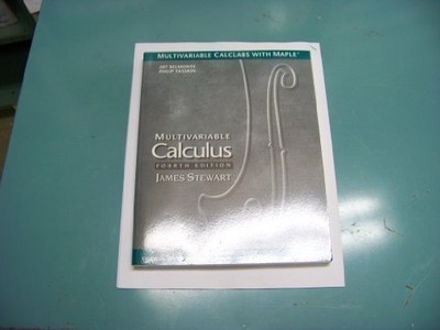 MULTIVARIABLE CALCLABS WITH MAPLE FOR STEWART'S CALCULUS, By James Stewart & Art