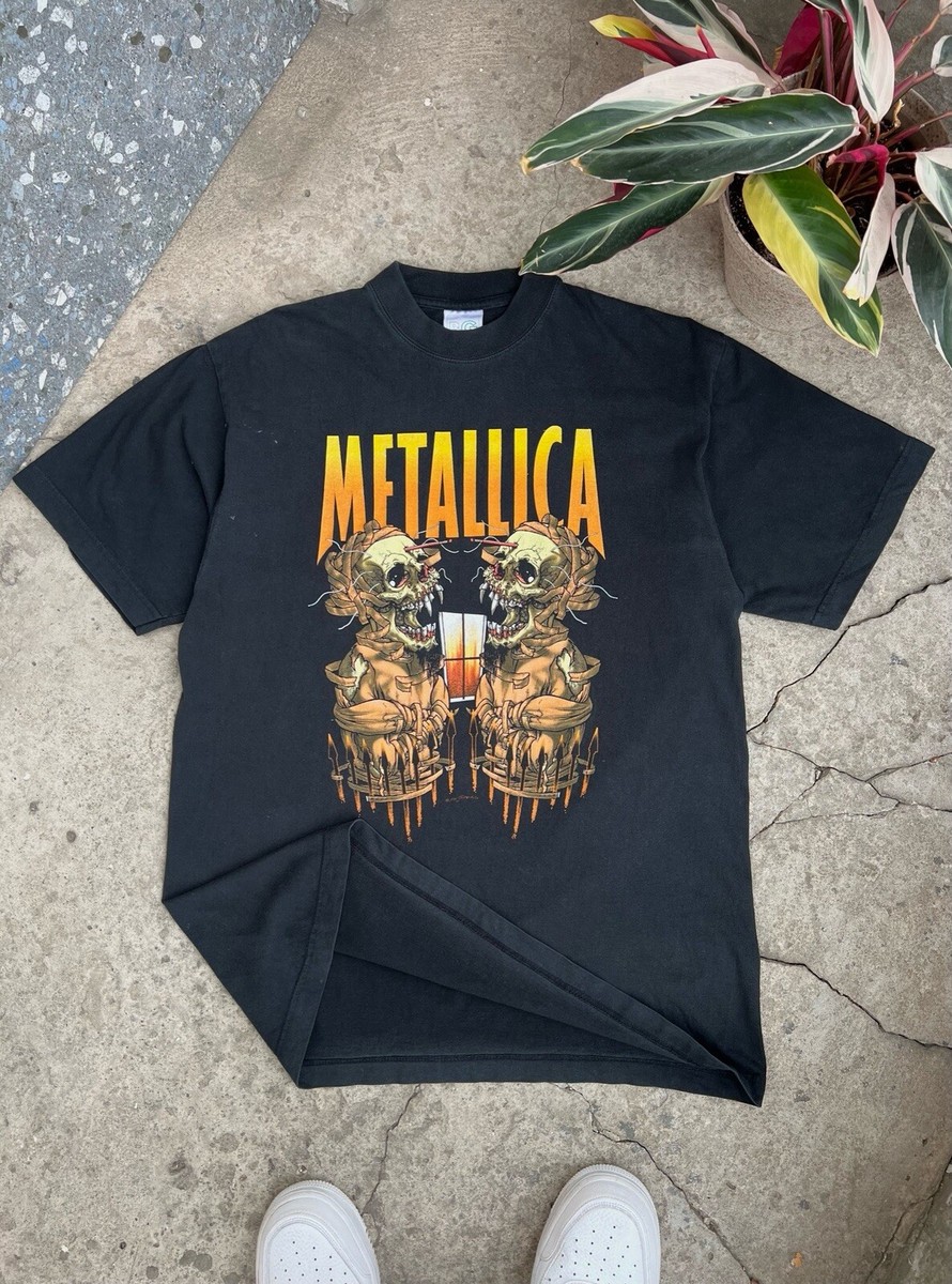00's Summer Sanitarium Tシャツ llica Summer Sanitarium Tour 2000 Concert T-shirt Sz L Metallica