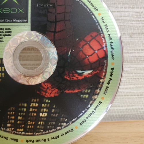 Xbox Microsoft Game Disc Only #08 Spider-Man Demo Original - Picture 3 of 4