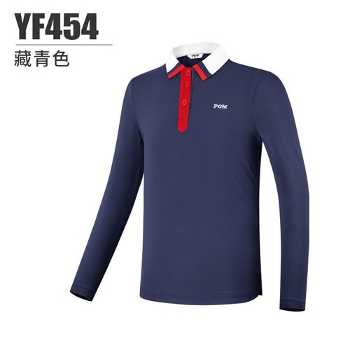 Golf Girls Long Sleeve Shirts Autumn and Winter Golf Children's Wear College New - Picture 7 of 15