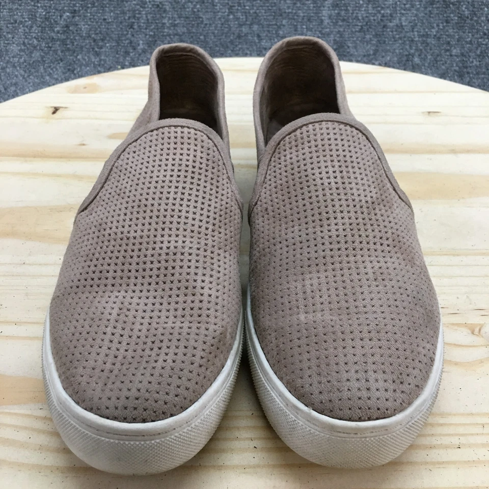 Mia Zapatos Mujer 9 Tad Zapatillas Sin Cordones Beige Punta Redonda Cómodas Perforadas Bajo Foto 4 de 4