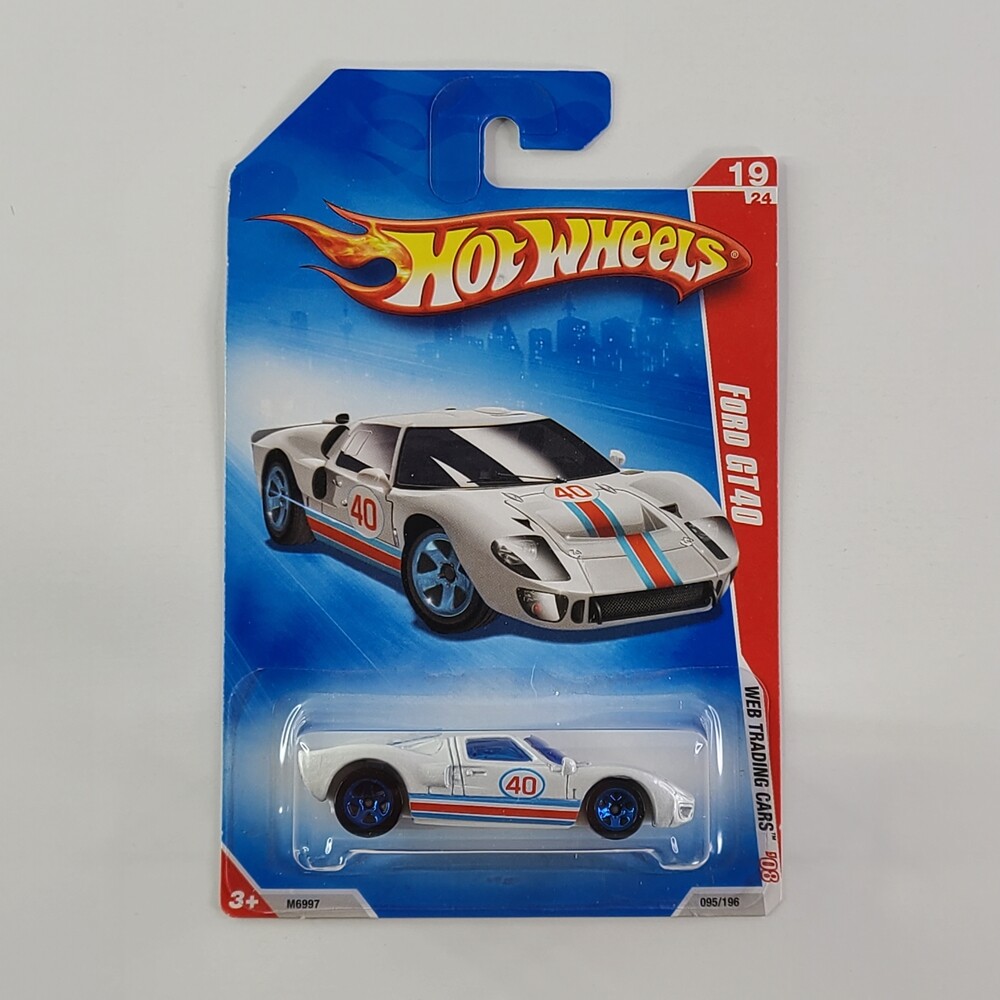Hot Wheels - Ford GT-40 (Pearl White) | eBay