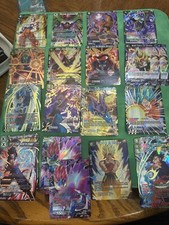 Dragon Ball Super Card Game Lot Of 50 Cards Mostly Foil - SR, SPR, R