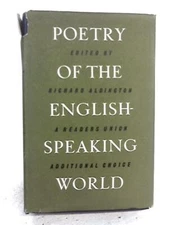 Poetry Of The English Speaking World. (Various Authors - 1956) (ID:42886)