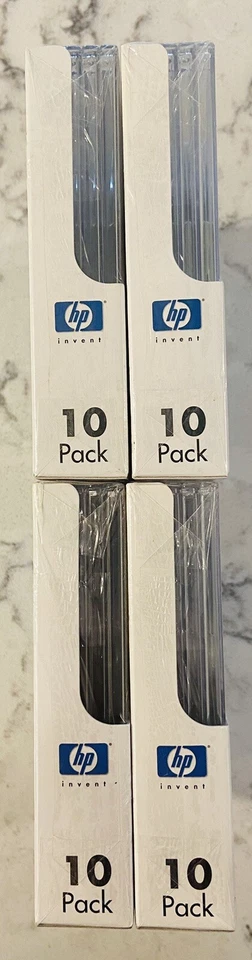 4 - (10 PACK) Hewlett Packard CD-R 80min / 700MB Dual Slim Case Pack 40 Total Foto 2 de 4