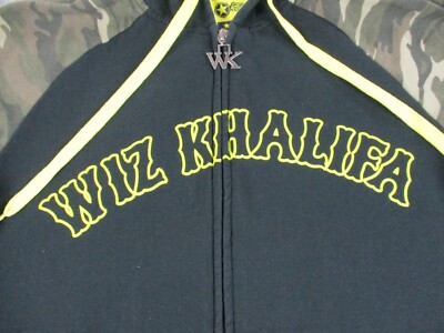 TAYLOR GANG ウィズカリファ　ジャケット Wiz Khalifa Hoodie Jacket Men's Small Black Varsity Taylor