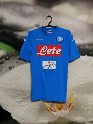 Napoli 2016 - 2017 home football shirt jersey camiseta maglia Kappa player issue - Picture 1 of 12