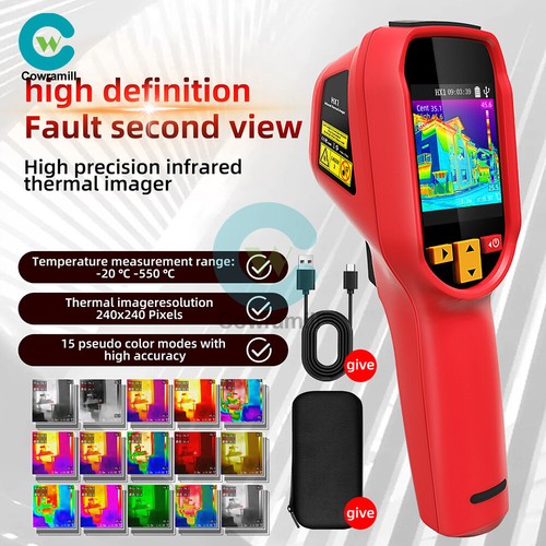 BSIDE HX1 Industrial Infrared Thermal Imager 2.4''TFT Temperature Imaging Camera - 第 1/22 張圖片
