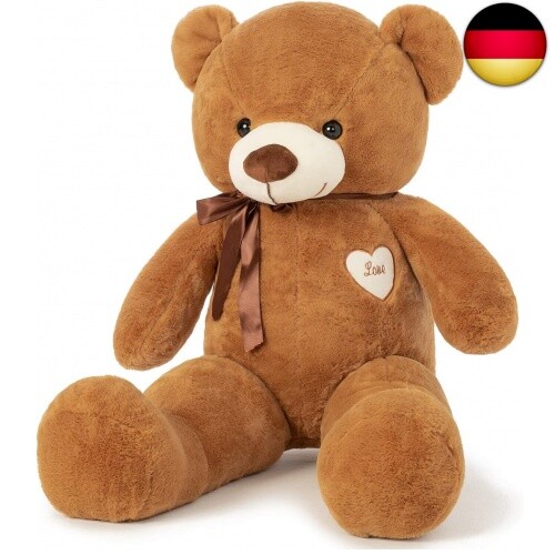 YunNasi Teddybär Groß Riesen Teddy Bär Plüschbär Kuschelbär 80cm/31.5 Inches Sto - Bild 1 von 13