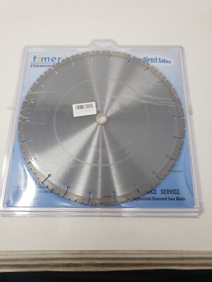 Timeriver Diamond Blade 14''x0.125''X12mm Max RPM: 4,400