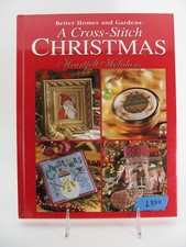 Better Homes  Gardens A CROSS-STITCH CHRISTMAS  HEARTFELT HOLIDAYS 1999 HC