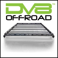DV8 Offroad RRJL-02 Steel Roof Rack fits 2018-24 Jeep Wrangler JL / Gladiator JT