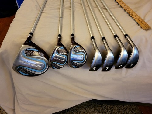 ๐ฅ๐ฅ๐ฅ MAXFLI REVOLUTION GOLF CLUBS 1 HL Driver & 4i & 5i Hybrids --- 6-9 Irons