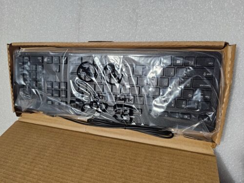 HP 803181-001 USB Slim US Wired Keyboard PH0U sp 803823-001 q-ty - Picture 2 of 3