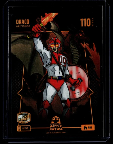 2024 Bo Jackson Battle Arena #BF-148 Draco Fire Drake Maye