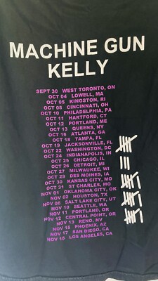 レア ジャスティン ビーバー　マシンガンケリー MGK ビッグツアー　tシャツ レア ジャスティン ビーバー マシンガンケリー MGK ビッグツアー