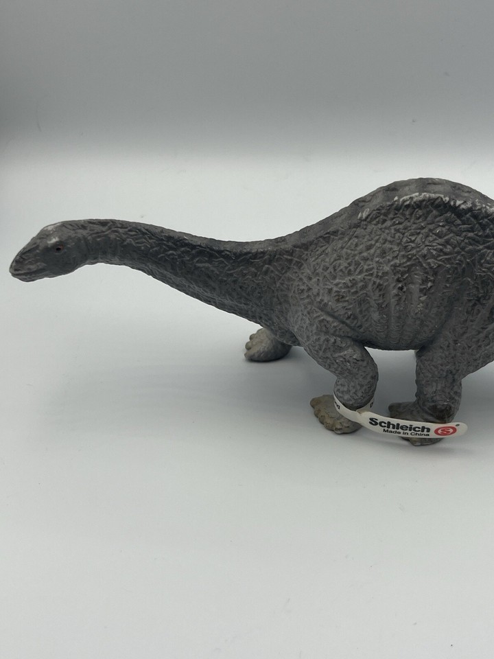 Figurine Apatosaurus Schleich 16408 - Modèle 1993 En PVC - Dinosaure Vintage D'Occasion
