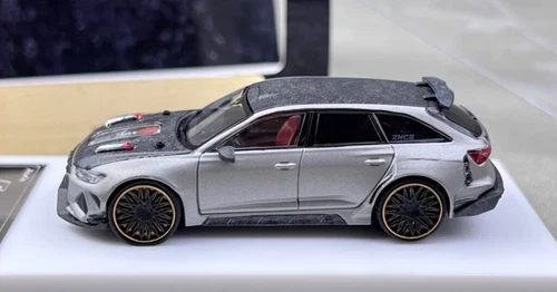 Top 1:64 RS6 2NCS Wagon Racing Sports Diecast Model Metal Car - Picture 4 of 13