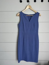 Banana Republic Women's Chambray Blue Sheath Dress Size 4