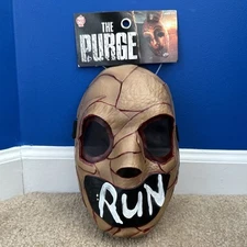 The Purge Run Halloween Mask Trick Or Treat Studios Brad Zonka Scary New