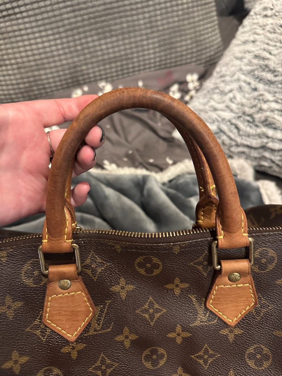 Vintage 2000 Louis Vuitton Speedy 30 Monogram Canvas Brown | eBay