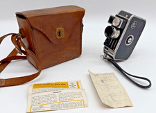 Paillard Bolex C-8SL 8mm Movie Camera  Tiffen Lens with Case Vintage