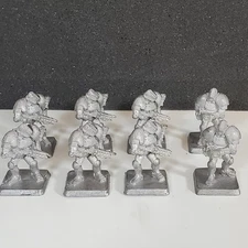 Legions of Steel Lot 8 Loose UNE Heavy Commandos Metal Miniatures Global Games