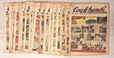 Coq Hardi Lotto 20 Fumetti 81-100 Jacques Dumas 1947/1948