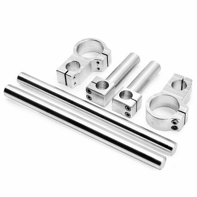 Aluminum CLIP-ON - fully adjustable - 50mm - stunt - racetrack - gymkhana