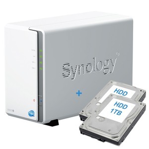 Synology DS220+ NAS HDD12TB 6TBx2付き Synology DS220+ NAS HDD12TB