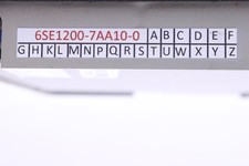 6SE1200-7AA10-0 SIEMENS - Reconditionné - Garantie 24 mois
